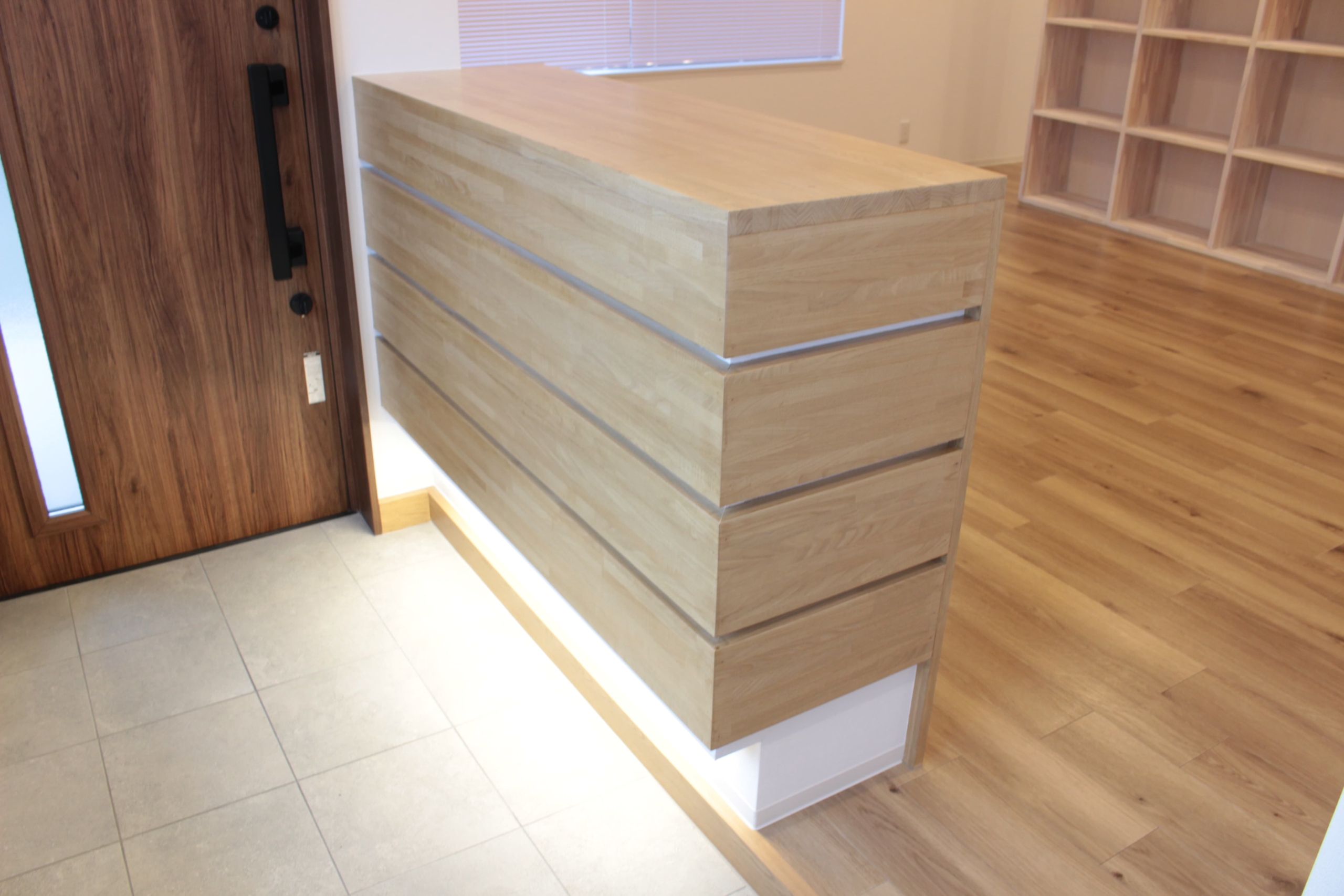 受付カウンター